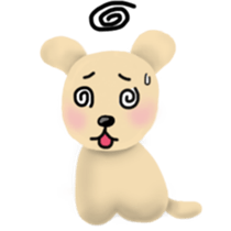 the day of little gray dog sticker #9796240