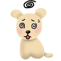 the day of little gray dog sticker #9796240