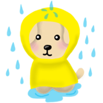 the day of little gray dog sticker #9796245