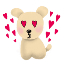 the day of little gray dog sticker #9796249