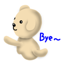 the day of little gray dog sticker #9796253