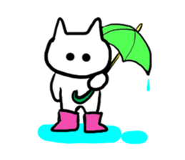 White little cats sticker #9796959