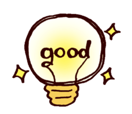 Emotional Light Bulb sticker #9797420