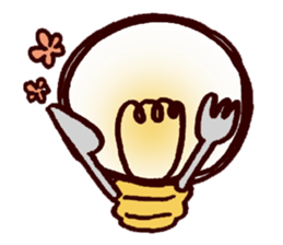 Emotional Light Bulb sticker #9797429