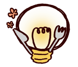Emotional Light Bulb sticker #9797429