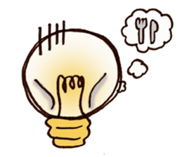 Emotional Light Bulb sticker #9797430