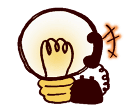 Emotional Light Bulb sticker #9797431
