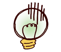 Emotional Light Bulb sticker #9797436