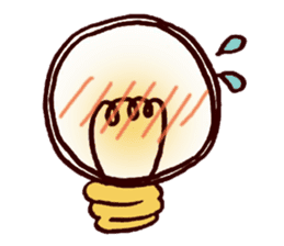 Emotional Light Bulb sticker #9797444
