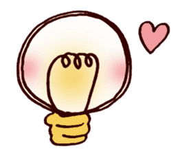 Emotional Light Bulb sticker #9797445