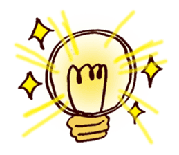 Emotional Light Bulb sticker #9797446