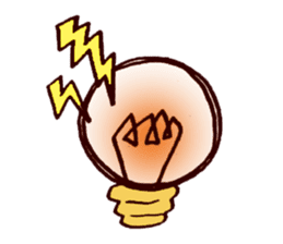 Emotional Light Bulb sticker #9797448