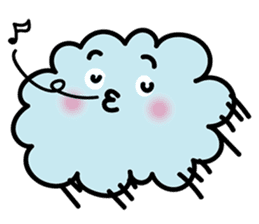 Happy Cloud sticker #9797532
