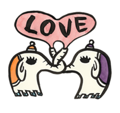 elephant's  days sticker #9797545