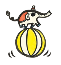 elephant's  days sticker #9797546