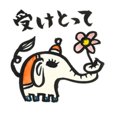 elephant's  days sticker #9797552