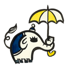 elephant's  days sticker #9797563