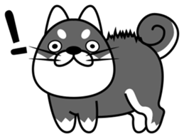 fat shiba inu sticker #9798377