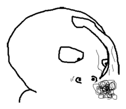 weirdo's wonder world sticker #9798687