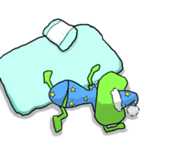 Nice cute and fun frog sticker #9799775