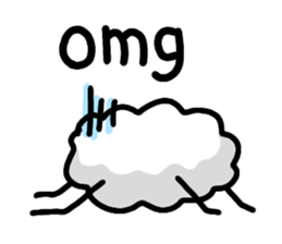 English slang in MOMEN of sheep sticker #9800234