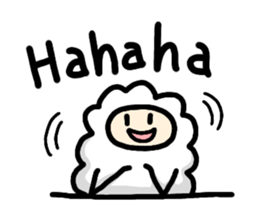 English slang in MOMEN of sheep sticker #9800238