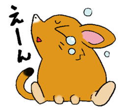 The rare animal "elephant shrew" sticker #9801680