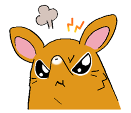 The rare animal "elephant shrew" sticker #9801681