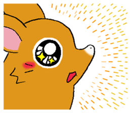 The rare animal "elephant shrew" sticker #9801684