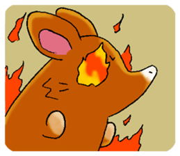 The rare animal "elephant shrew" sticker #9801687