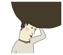 the head and his friends sticker #9801859