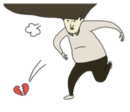 the head and his friends sticker #9801862