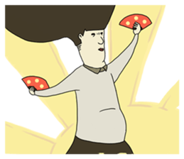 the head and his friends sticker #9801883