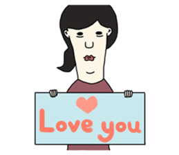 the head and his friends sticker #9801894