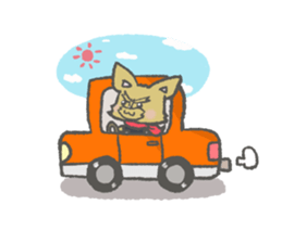 Yorkshire is a terrier of Bibi sticker sticker #9802060