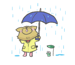 Yorkshire is a terrier of Bibi sticker sticker #9802068