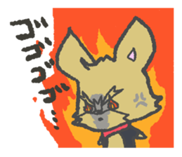 Yorkshire is a terrier of Bibi sticker sticker #9802069