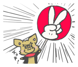 Yorkshire is a terrier of Bibi sticker sticker #9802083