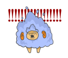 Daily sheep Meryi sticker #9802981