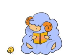 Daily sheep Meryi sticker #9802987