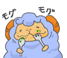Daily sheep Meryi sticker #9802989