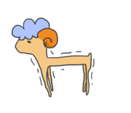 Daily sheep Meryi sticker #9803010