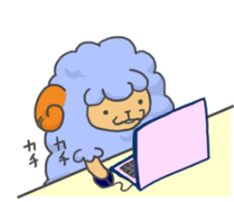 Daily sheep Meryi sticker #9803011