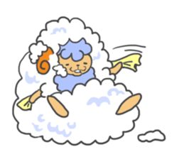 Daily sheep Meryi sticker #9803014
