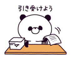 Agent panda sticker #9804138