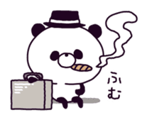Agent panda sticker #9804155