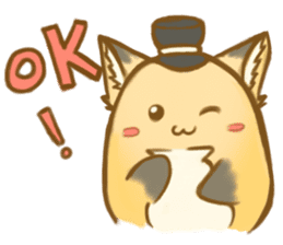 HU,JUE-CHEN Is a fox sticker #9804383