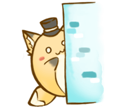 HU,JUE-CHEN Is a fox sticker #9804389