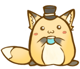 HU,JUE-CHEN Is a fox sticker #9804391