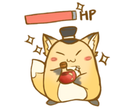 HU,JUE-CHEN Is a fox sticker #9804396